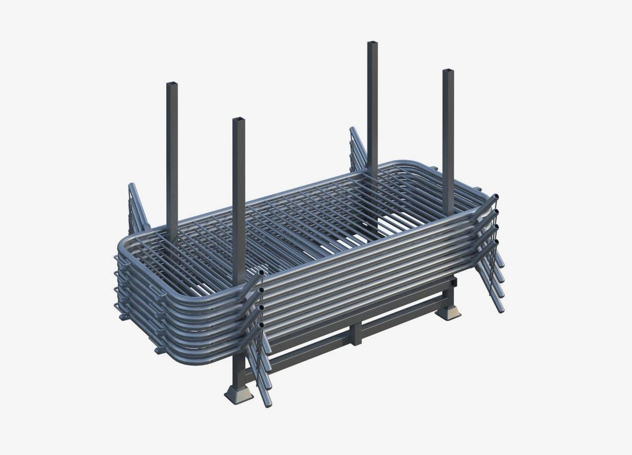 Transportpall for publikumssperrer