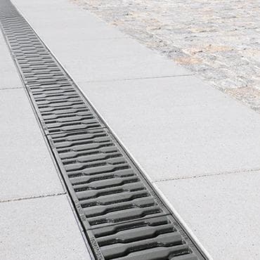 ERFO ST G med Prisma rist. 15,5 cm x 8 cm x 100 cm. Fortis