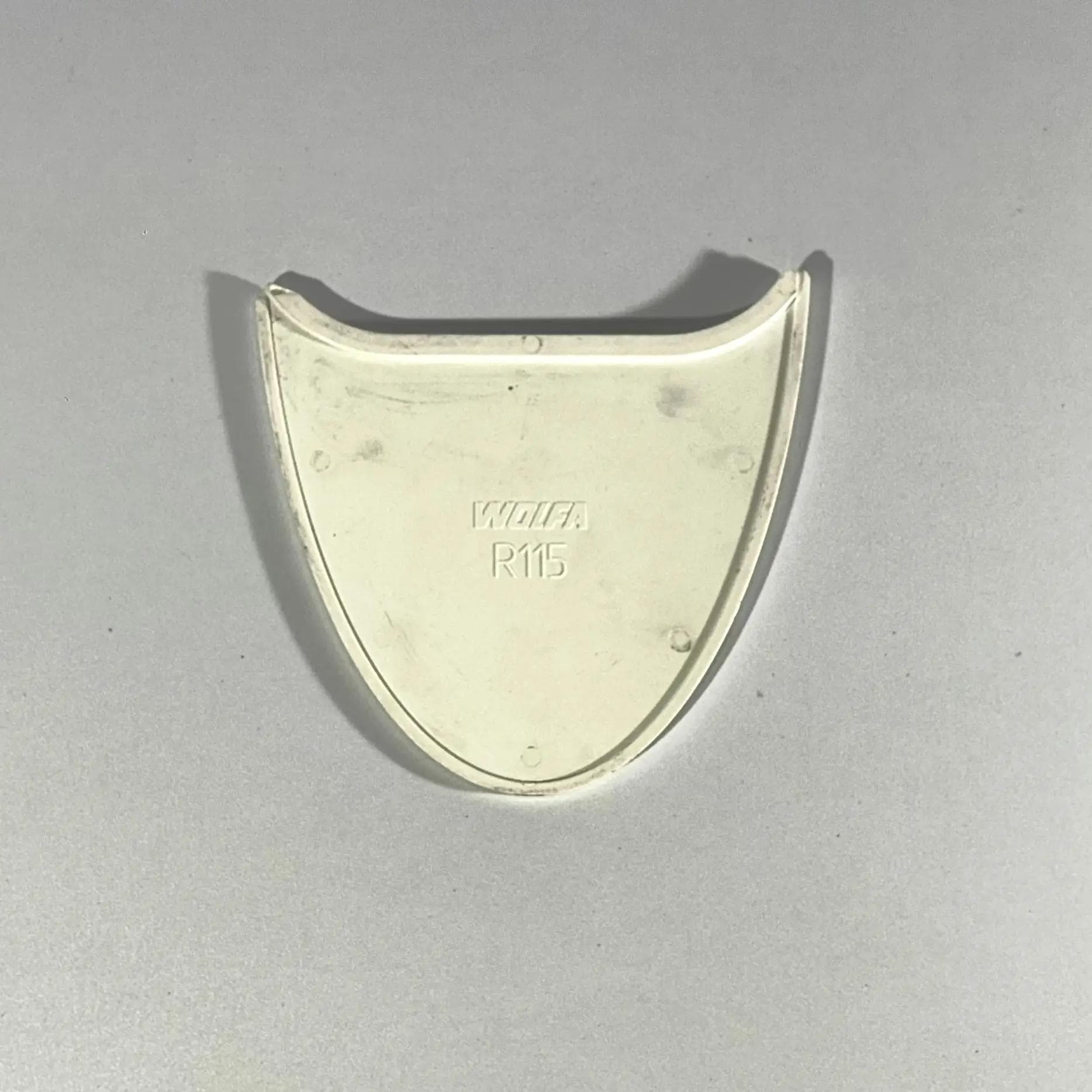 Adapter sandfang 150V til 150F. Lys grå